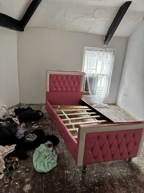 Potential to create a second dwelling inside the wyndham arms merthyr tydfil including this top floor bedroom, which is going to online auction with Paul Fosh Auctions with a guide price of £138,000 on Tuesday November 11 to Thursday November 13, 2025