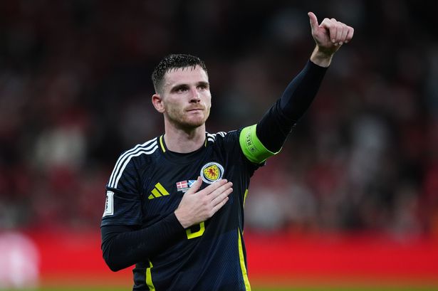 Scotland skipper Andy Robertson