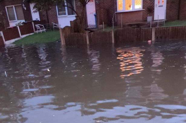 The road suffered from flooding as recently as September.