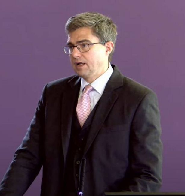 Nicholas Moss KC, counsel inquiry, speaking at the Southport Inquiry 