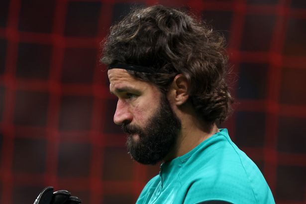 Alisson Becker of Liverpool