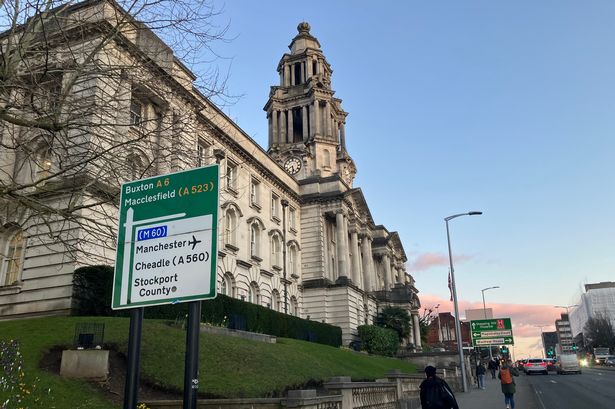 Stockport Town Hall. 