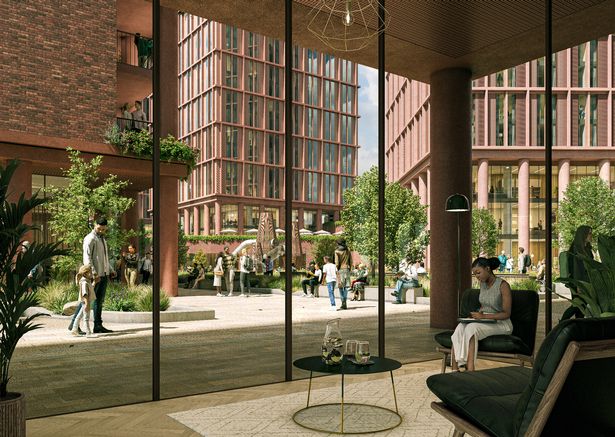 The plans could transform part of Regent Retail Park (Image: Henley Investment Management)