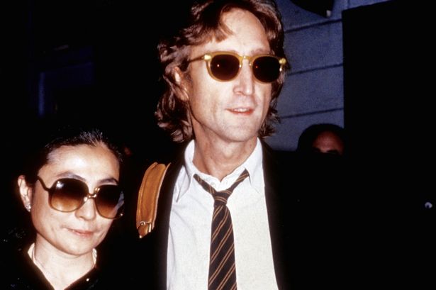 John Lennon, who would have turned 85 today, with his wife, Yoko Ono, in 1980