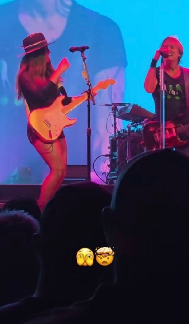 Maggie Baugh and Keith Urban