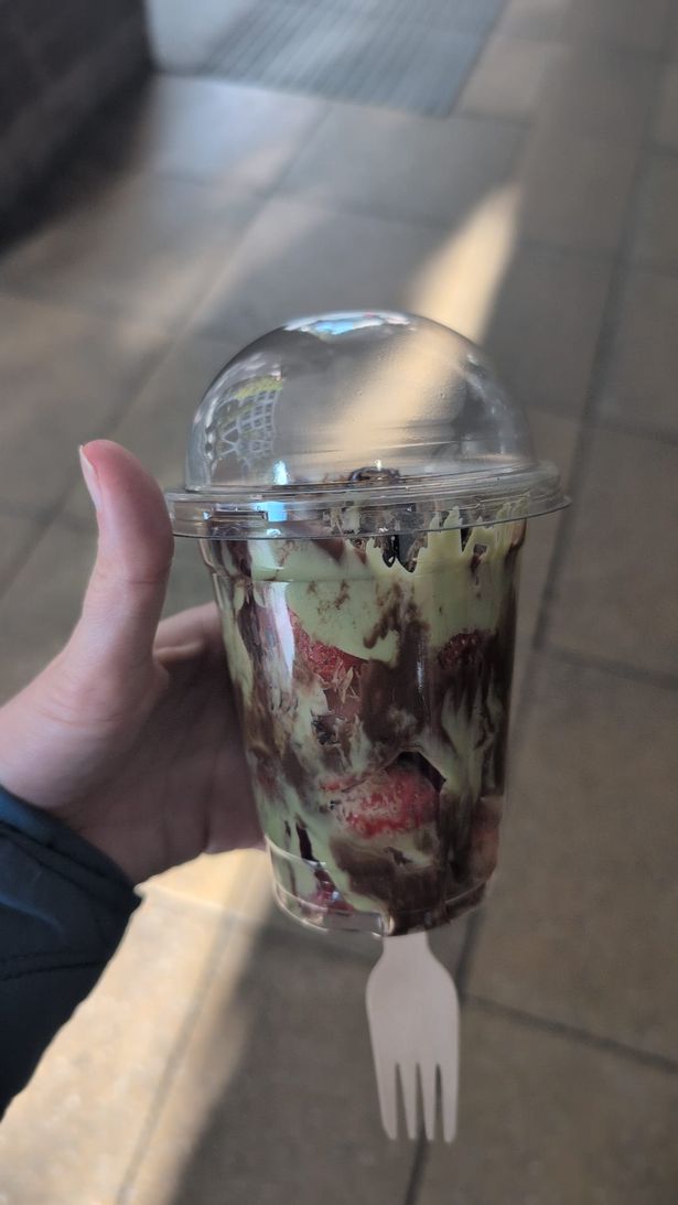 Dubai chocolate strawberries from Coco Berry Liverpool