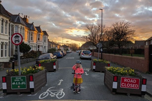 Some of the measures in place during the East Bristol Liveable Neighbourhood trial