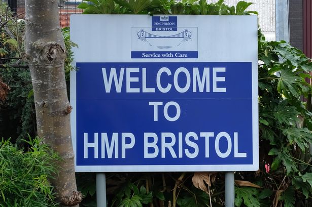 HMP Bristol entrance sign