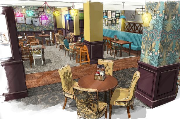 Mock up images of how The Old Duke pub in Southport could look after its refurbishment