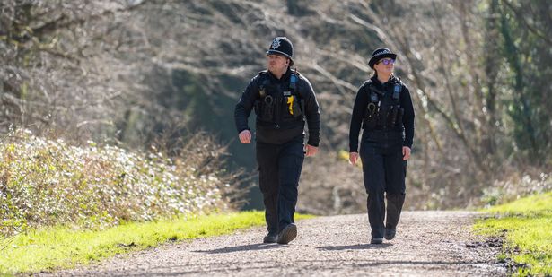 Officers from the North Somerset Neighbourhood Policing Team