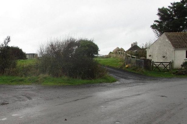 The location of a former pony trekking and zorbing activity centre