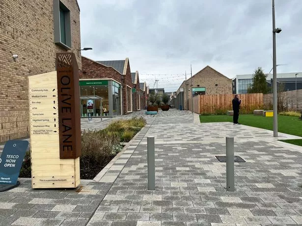 The completion of Olive Lane was extremely delayed