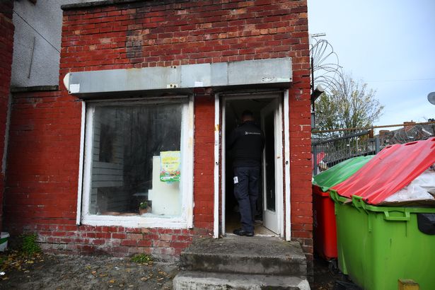 The store was open with no sign of any stock 