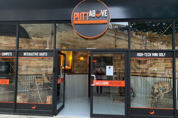 Putt Above is a new mini golf venue in Bristol