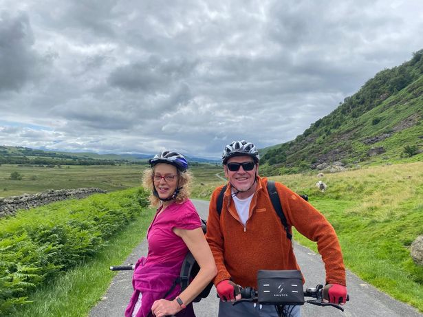 Martin Ashburn with his wife Rachel