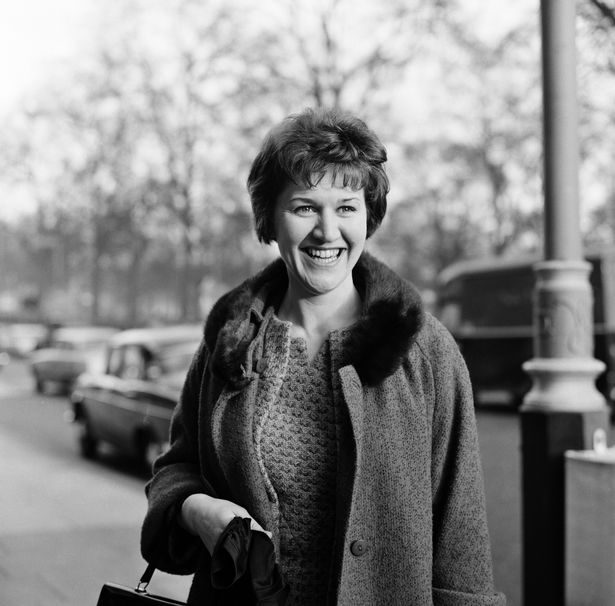 Patricia Routledge, pictured in London in 1966