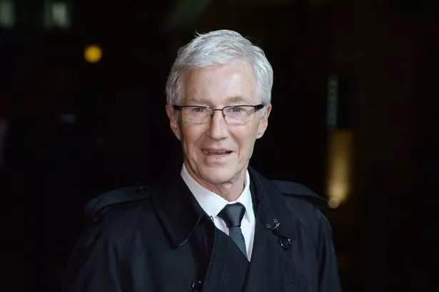 Paul O'Grady arriving at A Bigger Splash Premiere