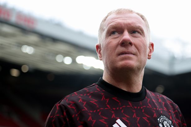 Former Manchester United midfielder Paul Scholes