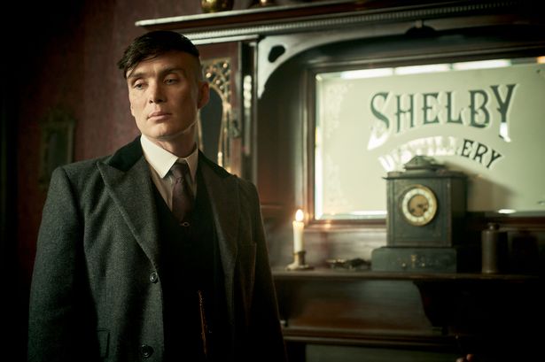 Cillian Murphy as Tommy Shelby in Peaky Blinders