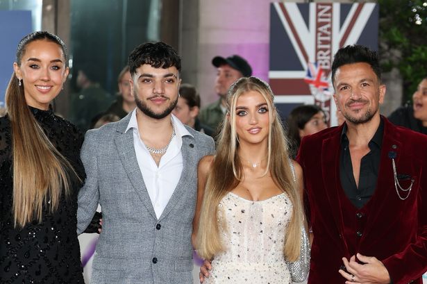 Emily Andre, Junior Andre, Princess Andre and Peter Andre