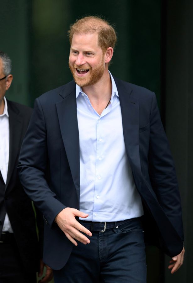 Prince Harry in the UK last month 