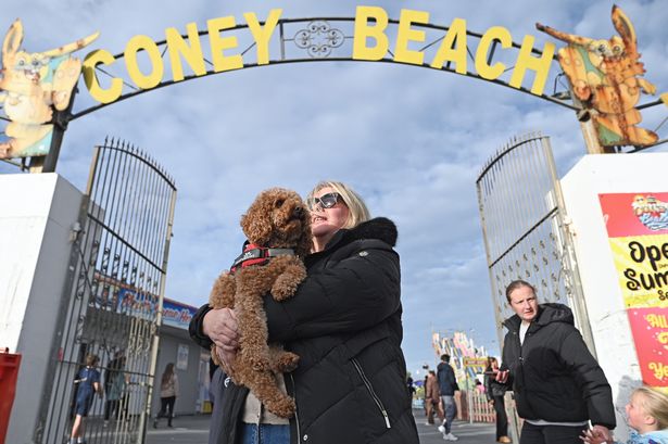 The entrance to Coney Beach Pleasure Park