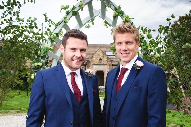 Emmerdale's Robert and Aaron wedding day 2018 