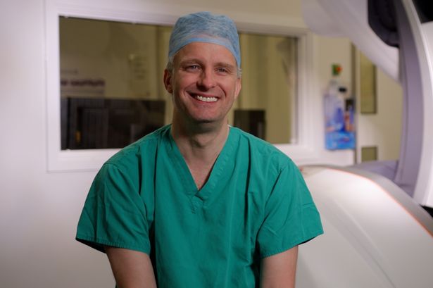 Freeman Hospital consultant surgeon James McCaslin