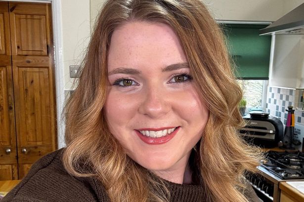 Becca Stock, 28, said she eats everything in one sitting