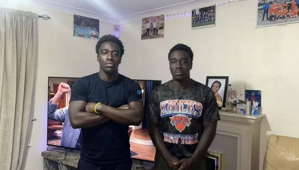 Joshua Adiefeh's two brothers