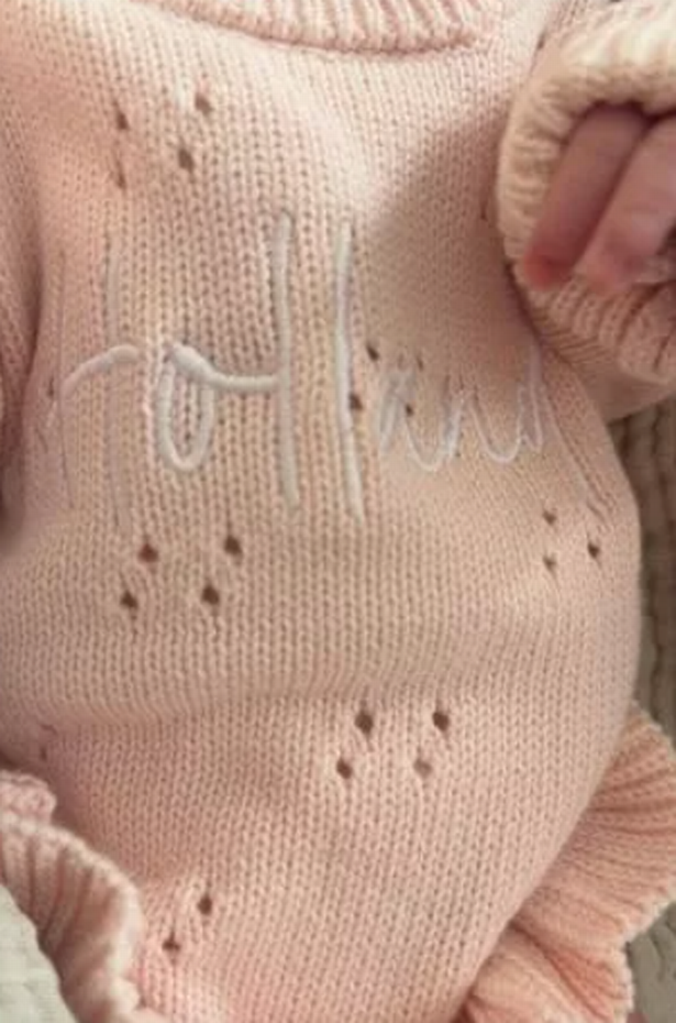 Bobby shared the first snap of their daughter