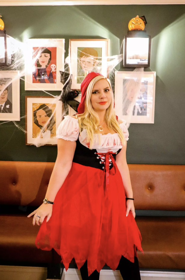 I basically spend the entire week in fancy dress 