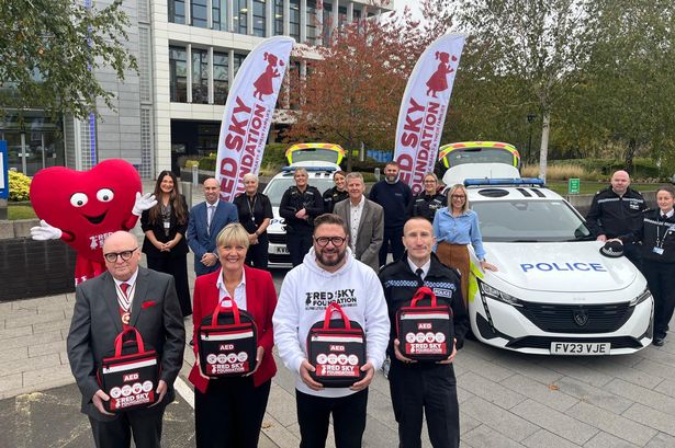 Sergio Petrucci at Durham police HQ