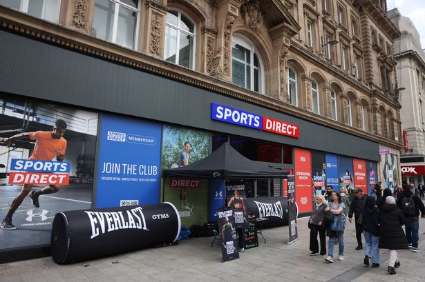Sports Direct on Church Street in Liverpool