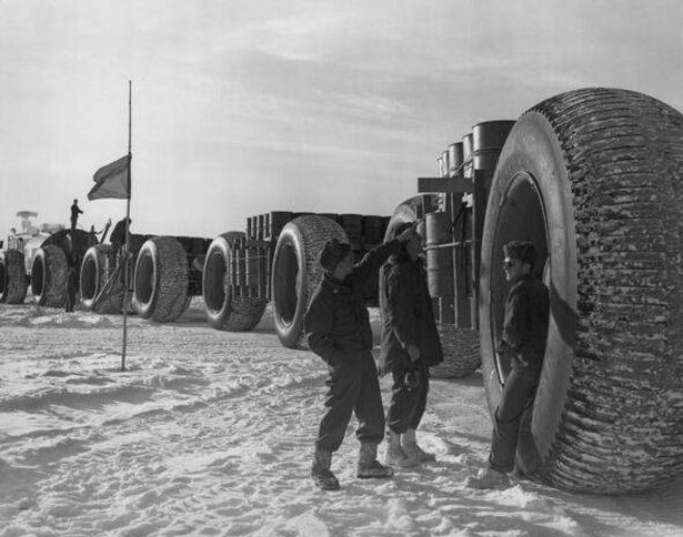 Supplying Camp Century