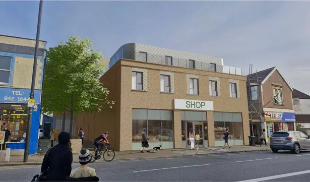 New plans have been unveiled for a building and shop front on Gloucester Road in Bishopston that has been empty and boarded up for nearly 20 years