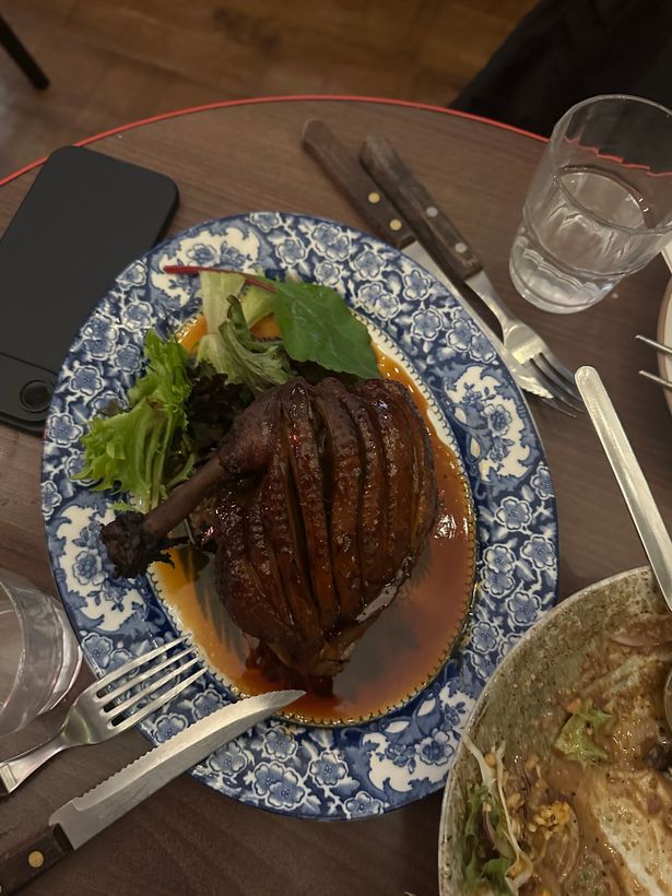Tamarind soy duck at Macau Kitchen