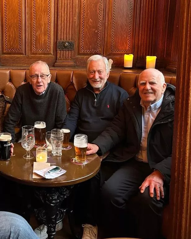 Terry was a pub regular with his friends John Buchan and Mal Riley