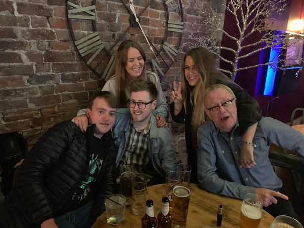 Terry with his wife Lynn and children Michael, Steven and Emma