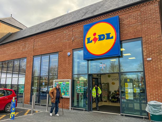 London, UK- January 27, 2023: The retail shop of Lidl in London. Lidl Stiftung & Co. KG is a German international discount retailer chain.