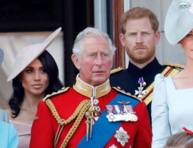 Meghan, Duchess of Sussex, Prince Charles, Prince of Wales and Prince Harry, Duke of Sussex