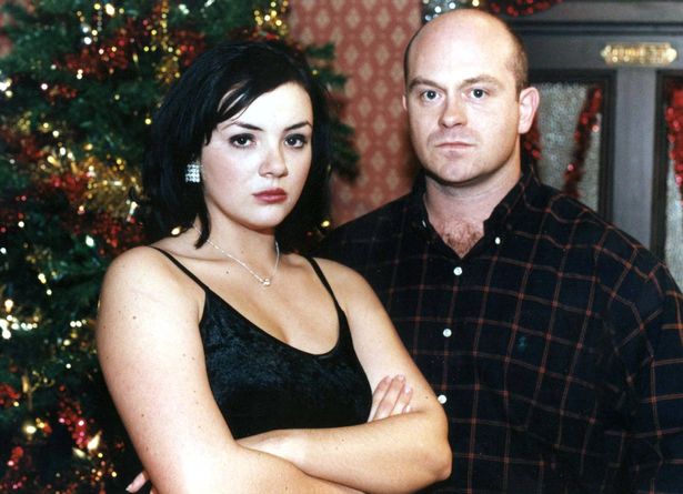 Grant (Ross Kemp) and Tiffany Mitchell (Martine McCutcheon)
