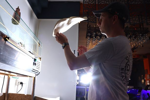 Kamil Gwiazda at the Birkenhead restaurant