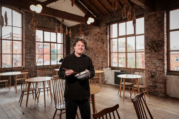 Sam Buckley is the chef and founder of Stockport's Where The Light Gets In