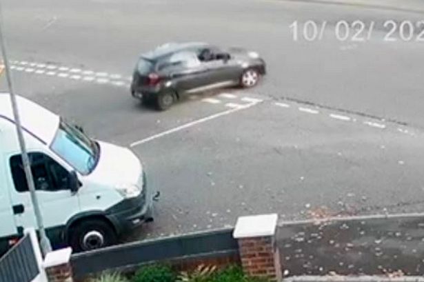 The moment the Manchester synagogue attacker set off from his house to commit the attack