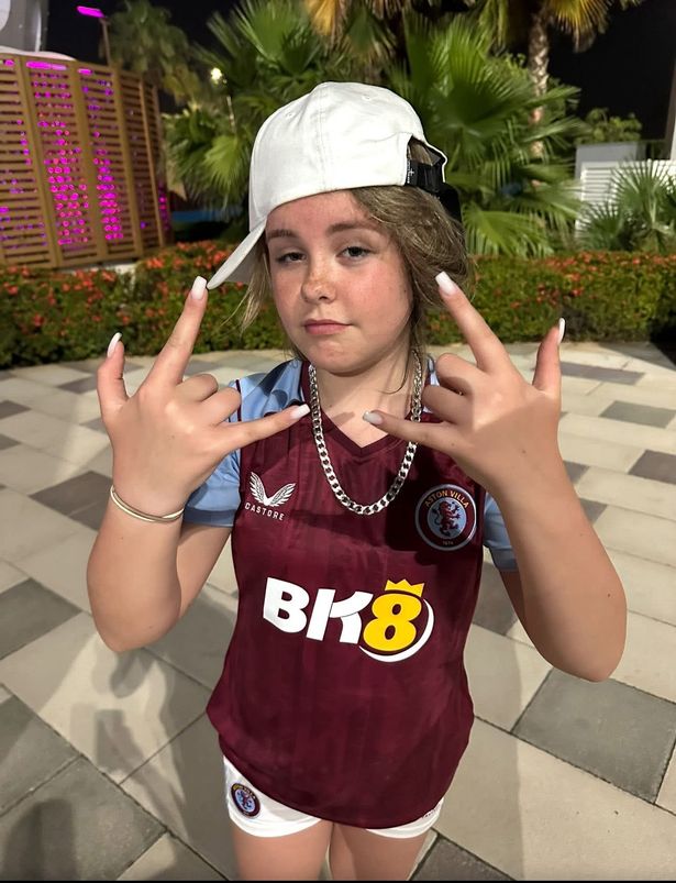 Kasey was described as a 'massive Aston Villa fan'