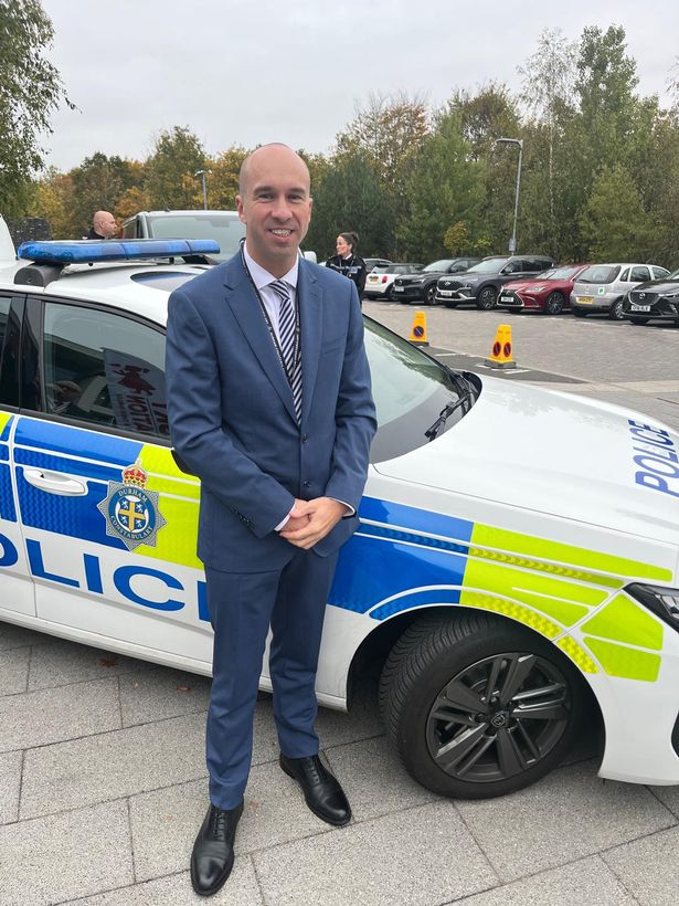 Top cop Simon Turner whose life was saved by a defib machine