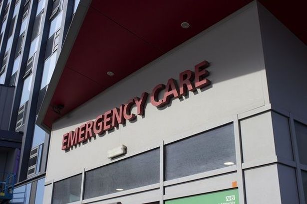 Hull's Emergency Care department where patients with non-urgent issues face a long wait