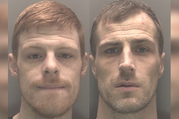 Jack Gibney, left, and his brother Kevin Gibney, right