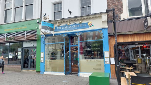 The Italian Club Fish on Bold Street closed earlier this year